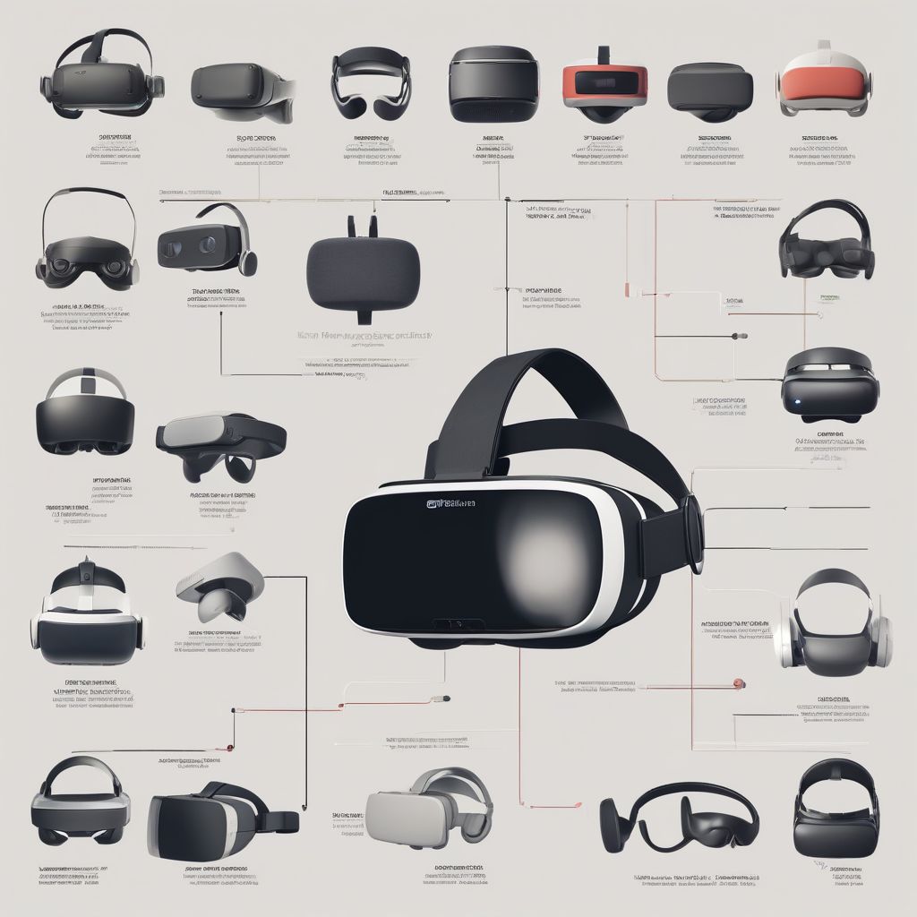 Evolution of VR headsets